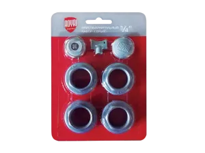 Набор присоединительный Royal Thermo 3/4'' silver
