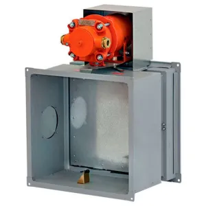 Противопожарный клапан КЛОП-1В 90 НО с приводом MB 24/220 Противопожарный клапан КЛОП-1В 90 НО с приводом MB 24/220