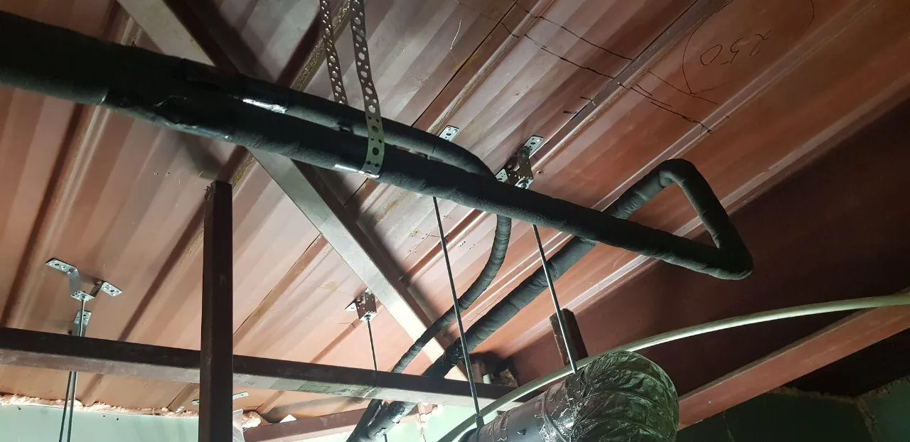 KFC Выборгское шоссе монтаж VRF KFC Выборгское шоссе монтаж VRF