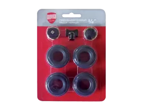 Набор присоединительный Royal Thermo 3/4'' black