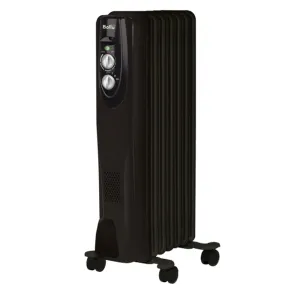 Масляный радиатор Ballu Classic black BOH/CL-07BRN 1500 (7 секций) Масляный радиатор Ballu Classic black BOH/CL-07BRN 1500 (7 секций)
