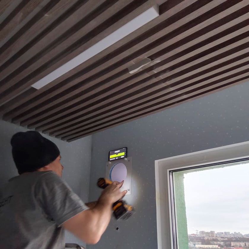 Пискаревский проспект монтаж Бризера Пискаревский проспект монтаж Бризера