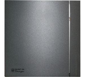 Накладной вентилятор SILENT-100 CZ GREY DESIGN-4C