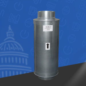 Угольный канальный Фильтр V-500 м3 125/500 мм