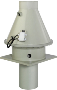 DVP 400D4 8 roof fan plastic