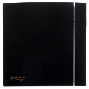 Вентилятор вытяжной Silent 100 CRZ Black Design 4C (с таймером)