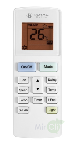 Внутренний блок настенного типа MULTI GRIDA EU ERP INVERTER RCI-GR35HN/IN Royal Clima