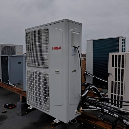 Классическая сплит-система кассетного типа Funai LAC DR140HP.C01 S Pan DR 4LY LAC DR140HP.01 U